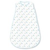 Picture of Amazing Baby Cotton Sleeping Sack, Wearable Blanket with 2-way Zipper, Pastel Blue Tiny Dinos, Large (12-18mo)