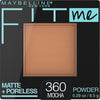 Picture of Maybelline Fit Me Matte + Poreless Pressed Face Powder Makeup, Mocha, 0.3 oz.