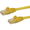 Picture of StarTech.com 15ft CAT6 Ethernet Cable - Purple CAT 6 Gigabit Ethernet Wire -650MHz 100W PoE RJ45 UTP Network/Patch Cord Snagless w/Strain Relief Fluke Tested/Wiring is UL Certified/TIA (N6PATCH15PL)