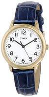 Picture of Timex Women’s T2N954 South Street Blue Croco Pattern Leather Strap Watch