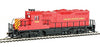 Picture of Walthers Trainline HO Scale Model EMD GP9M Standard DC United States Army #4628