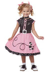 Picture of Toddler 50s Poodle Cutie Costume Medium (3T-4T)