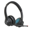 Picture of JLab Go Work Wireless Headsets with Microphone - 45+ Playtime PC Bluetooth Headset and Multipoint Connect to Laptop Computer and Mobile - Wired or Wireless Headphones with Microphone