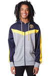 Picture of Ultra Game NBA Denver Nuggets Mens Soft Fleece Full Zip Jacket Hoodie, Team Color, Small