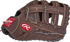 Picture of Rawlings unisex adult First baseball infielders mitts, 12.5 inch - Single Post Double Bar Web, Size US