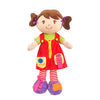 Picture of Linzy Plush 16' Educational Plush Doll, Adorable Plush Doll Comes with a Removable Outfit Packed with Closures-Perfect for Testing a Little One's Problem Solving and Motor Skills