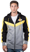 Picture of Ultra Game NBA Los Angeles Lakers Mens Soft Fleece Full Zip Jacket Hoodie, Team Color, Large