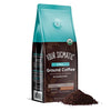 Picture of Organic Decaf Ground Coffee by Four Sigmatic | Swiss Water Decaf Coffee Ground | Decaffeinated Coffee with Chaga and Reishi Mushroom Extracts | Decaf Coffee for Immune Support and Stress Relief | 12oz Bag