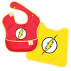 Picture of Bumkins Bibs, DC Comics The Flash, Baby Bibs for Girl or Boy, SuperBib with Cape, Baby and Toddler Bib for 6-24 Months, Baby Bib for Eating, Feeding Bib, Waterproof Fabric