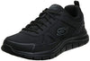 Picture of Skechers mens Track Scloric Oxford, Black/Black, 11 US