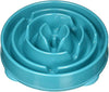 Picture of Outward Hound Fun Feeder Slo Bowl, Slow Feeder Dog Bowl, Large/Regular, Turquoise