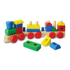 Picture of Melissa and Doug Stacking Train - Classic Wooden Toddler Toy (18 pcs) - Wooden Train Set, Wooden Sorting and Stacking Toys For Toddlers Ages 2+