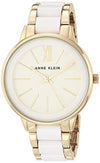 Picture of Anne Klein Women's AK/1412IVGB Gold-Tone and Ivory Resin Bracelet Watch