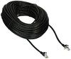 Picture of StarTech.com 100ft Black Cat5e Snagless RJ45 UTP Patch Cable - 100 ft Patch Cord - Ethernet Patch Cable - RJ45 Male to Male Cat 5e Cable (45PATCH100BK)