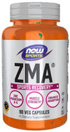 Picture of NOW Sports Nutrition, ZMA (Zinc, Magnesium and Vitamin B-6), Enhanced Absorption, Sports Recovery*, 90 Capsules