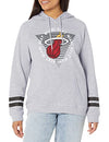 Picture of Ultra Game NBA Miami Heat Womens Soft Fleece Pullover Hoodie Sweatshirt With Varsity Stripe, Heather Gray, X-Large
