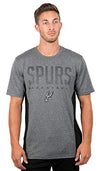 Picture of Ultra Game NBA San Antonio Spurs Mens Active Tee Shirt, Charcoal Heather, Small