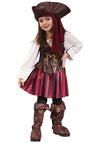 Picture of Fun World Baby Girls Toddler High Seas Buccaneer Costume, Maroon, Small US