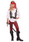 Picture of Girl's Posh Pirate Costume Large (10-12)