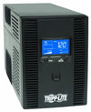 Picture of Tripp Lite SMART1500LCDT 1500VA 900W UPS Battery Back Up, AVR, LCD Display, Line-Interactive, 10 Outlets, 120V, USB, Tel and Coax Protection, 3 Year Warranty and Dollar 250,000 Insurance Black