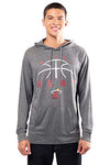 Picture of Ultra Game NBA Miami Heat Mens Super Soft Lightweight Pullover Hoodie, Heather Charcoal , Medium