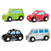 Picture of New Classic Toys Wooden Vehicles Set Multi Color 4 Sportcars