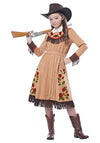 Picture of Girl's Annie Oakley Costume Medium