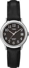 Picture of Timex Women's T2H341 Easy Reader Black Leather Strap Watch