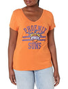 Picture of Ultra Game NBA Phoenix Suns Womens Box Out Varsity Stripe Tee Shirt, Team Color, Medium