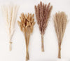 Picture of Dried Pampas Grass Decor, 100 PCS Pampas Grass Contains Bunny Tails Dried Flowers, Reed Grass Bouquet for Wedding Boho Flowers Home Table Decor, Rustic Farmhouse Party (White and Brown)