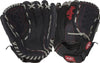 Picture of Rawlings Renegade 14' Softball, FB/Basket R140BGS-6/0 Gloves, Right Hand Throw, Black/Grey