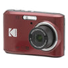 Picture of KODAK PIXPRO Friendly Zoom FZ45-RD 16MP Digital Camera with 4X Optical Zoom 27mm Wide Angle and 2.7' LCD Screen (Red)