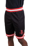 Picture of Ultra Game NBA Houston Rockets Mens Woven Basketball Shorts, Team Color, Small