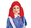 Picture of Forum Novelties womens Rag Doll Wig Party Supplies, Red, One Size US