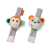 Picture of Infantino Wrist Rattles, Monkey and Panda