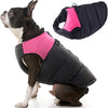 Picture of Gooby Padded Vest Dog Jacket - Pink, Small - Warm Zip Up Dog Vest Fleece Jacket with Dual D Ring Leash - Winter Water Resistant Small Dog Sweater - Dog Clothes for Small Dogs Boy and Medium Dogs