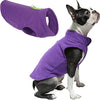 Picture of Gooby Fleece Vest Dog Sweater - Lavender, Medium - Warm Pullover Fleece Dog Jacket with O-Ring Leash - Winter Small Dog Sweater Coat - Cold Weather Dog Clothes for Small Dogs Boy or Girl