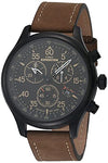 Picture of Timex Men’s T49905 Expedition Field Chronograph Black/Brown Leather Strap Watch