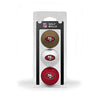 Picture of Team Golf NFL San Francisco 49ers Regulation Size Golf Balls, 3 Pack, Full Color Durable Team Imprint,Multi Team Colors,One Size,TEG7085_03