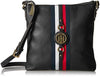 Picture of Tommy Hilfiger Women's Jaden Crossbody Bag, Black Polyvinyl Chloride