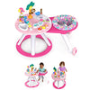 Picture of Bright Starts Around We Go 2-in-1 Walk-Around Baby Activity Center and Table, Tropic Coral, Ages 6 Months+