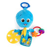 Picture of Baby Einstein Activity Arms Octopus BPA Free Clip on Stroller Toy with Rattle and Mirror, Age Newborn + , Blue