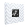 Picture of Pearhead Baby Photo Album for Baby Girl or Baby Boy, Gender Neutral Baby Memory Book, Baby Shower, Gray Chevron