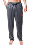 Picture of Ultra Game NBA Houston Rockets Mens Sleepwear Super Soft Pajama Loungewear Pants, Heather Gray, Small
