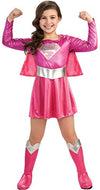 Picture of Pink Supergirl Child's Costume, Medium