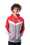 Picture of Ultra Game NBA Atlanta Hawks Mens Soft Fleece Full Zip Jacket Hoodie, Team Color, Large