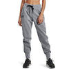 Picture of Under Armour womens Rival Fleece Joggers , Steel Medium Heather (035)/Black , X-Large