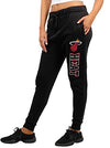 Picture of Ultra Game NBA Miami Heat Womens Jogger Pants Active Basic Fleece Sweatpants , Black, Small