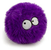 Picture of goDog Furballz Squeaky Plush Ball Dog Toy, Chew Guard Technology - Purple, Large