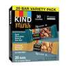 Picture of KIND Bar Minis, Dark Chocolate Nuts and Sea Salt/Caramel Almond and Sea Salt, Variety Pack, Gluten Free, 100 Calories, Low Sugar, 80 Count